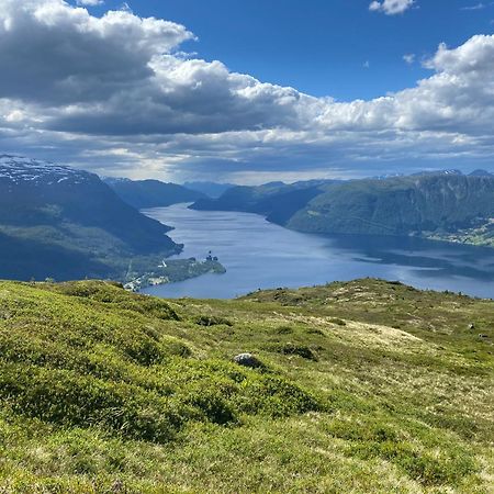 Naustloftet Villa Hornindal Bagian luar foto
