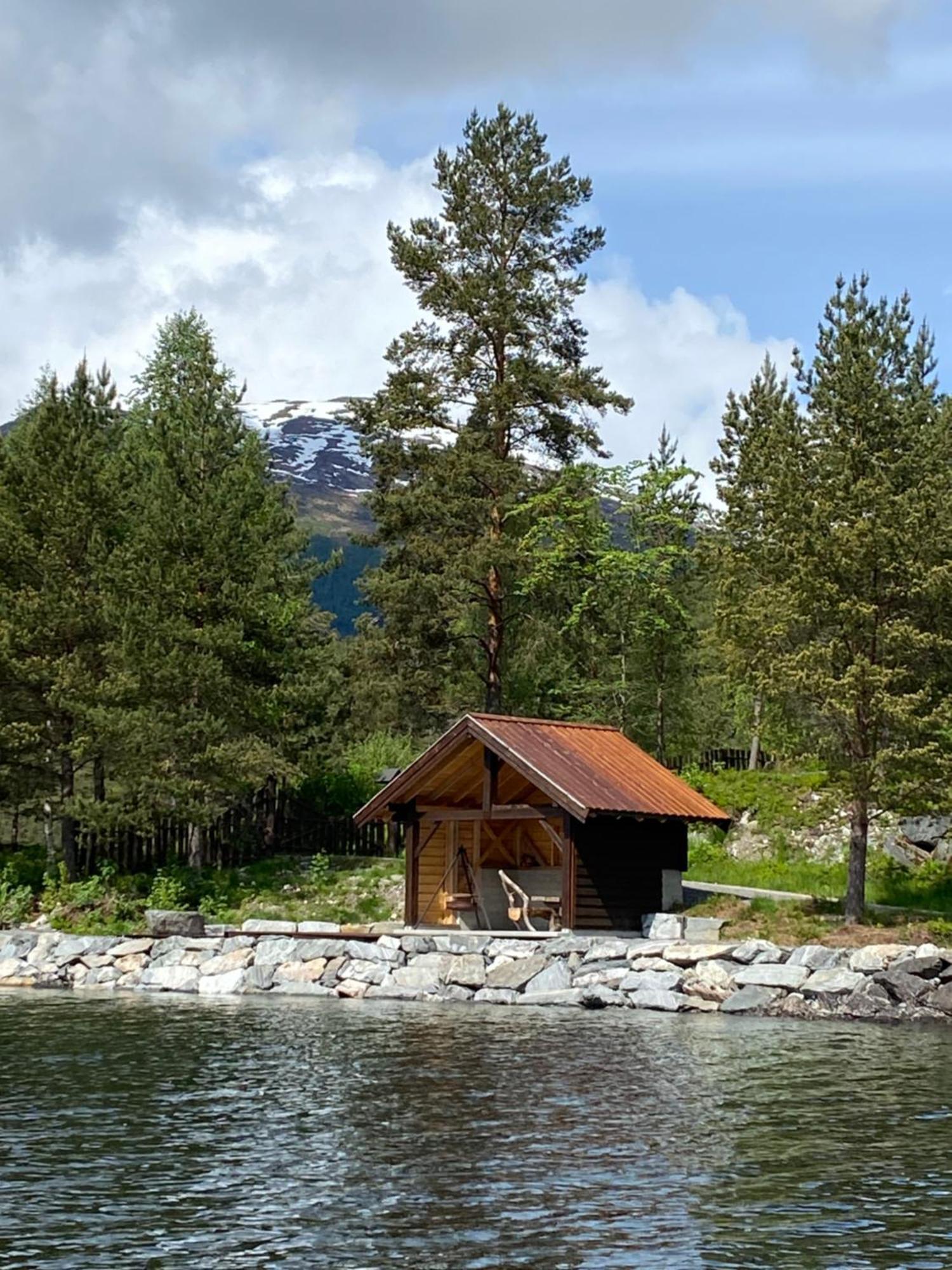 Naustloftet Villa Hornindal Bagian luar foto